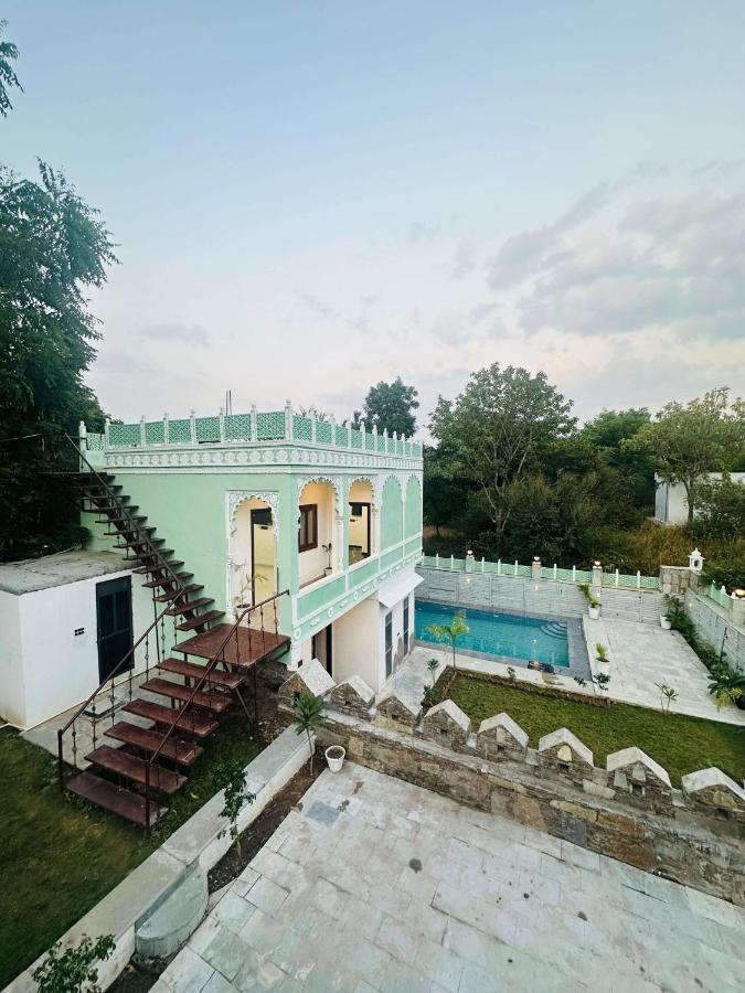 Rajasthan Haveli Villa Udaipur Buitenkant foto