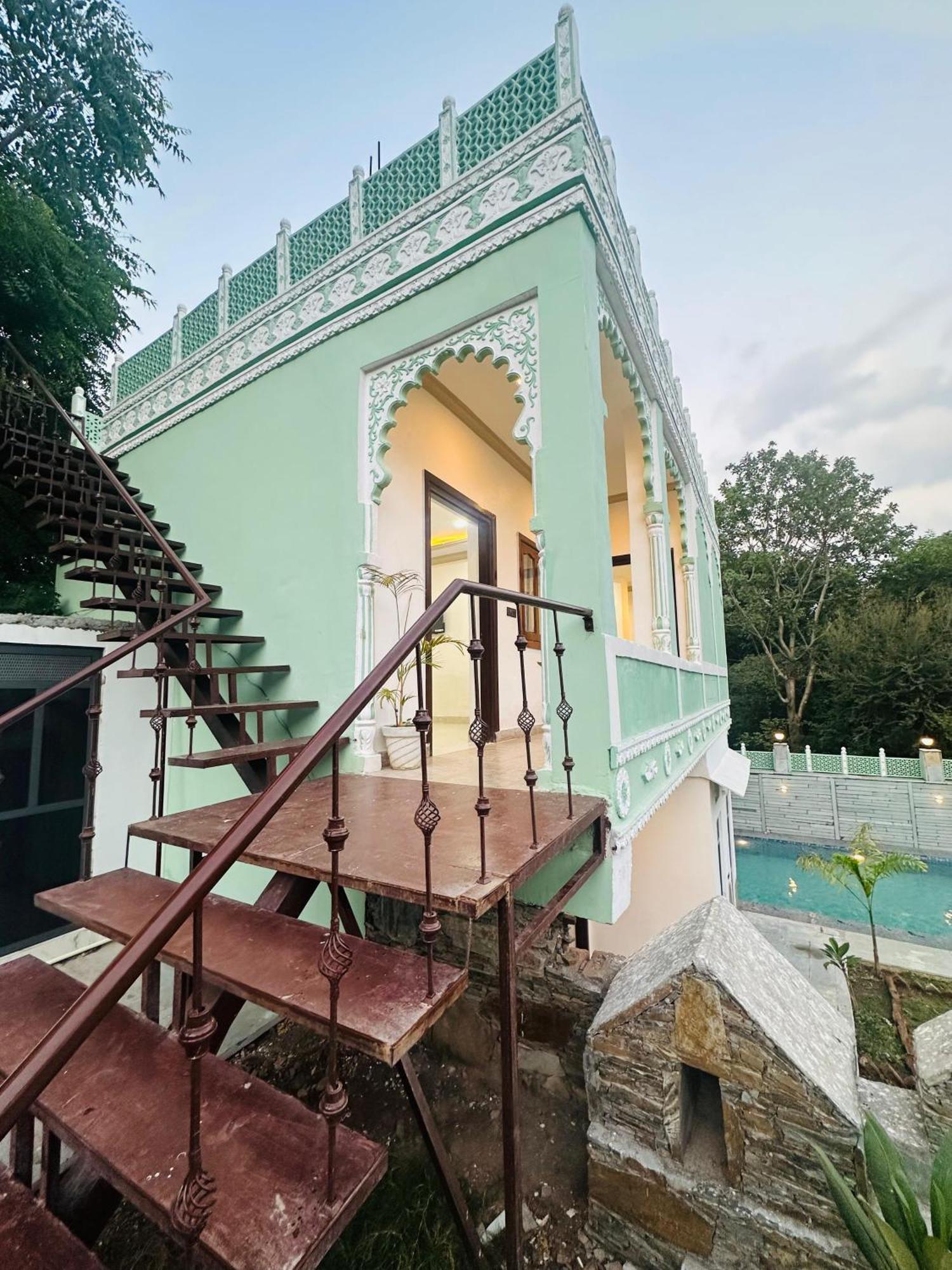 Rajasthan Haveli Villa Udaipur Buitenkant foto