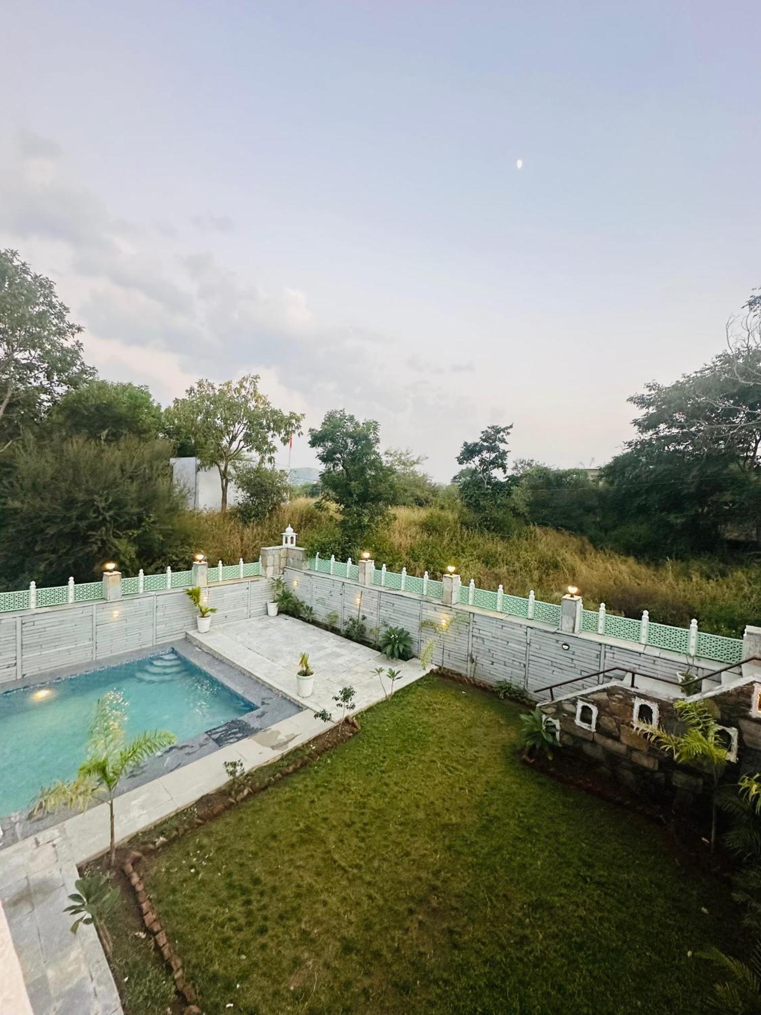 Rajasthan Haveli Villa Udaipur Buitenkant foto