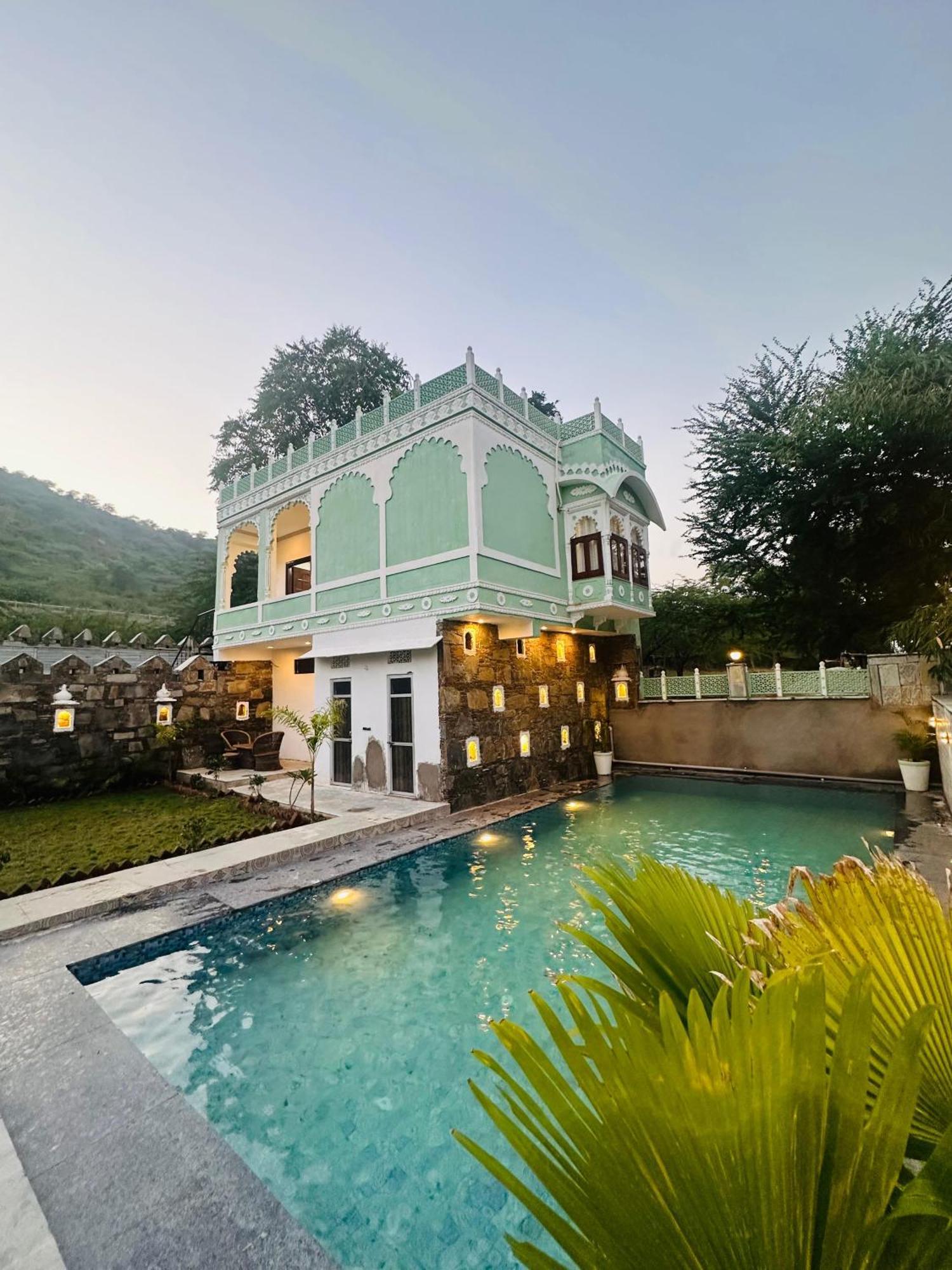Rajasthan Haveli Villa Udaipur Buitenkant foto